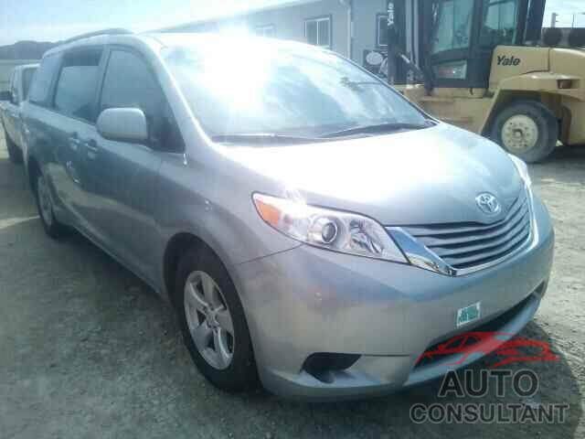 TOYOTA SIENNA 2015 - 5TDKK3DC1FS647876