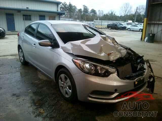 KIA FORTE 2016 - KNAFK4A60G5464723