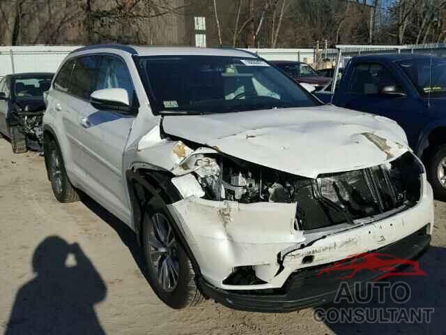 TOYOTA HIGHLANDER 2015 - 5TDJKRFH0FS170090