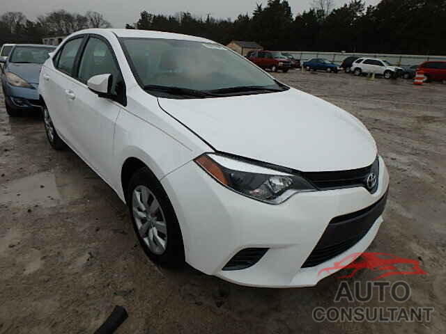 TOYOTA COROLLA 2015 - 2T1BURHEXFC298511