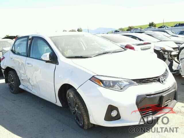 TOYOTA COROLLA 2016 - 5YFBURHE3GP409319