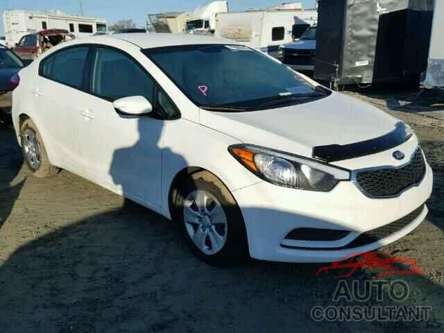 KIA FORTE 2016 - KNAFK4A61G5620073