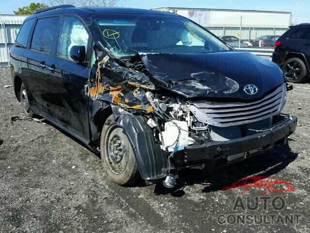 TOYOTA SIENNA 2015 - 5TDYK3DC2FS586547