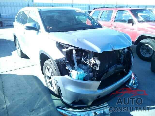 TOYOTA HIGHLANDER 2015 - 5TDJKRFH0FS130818