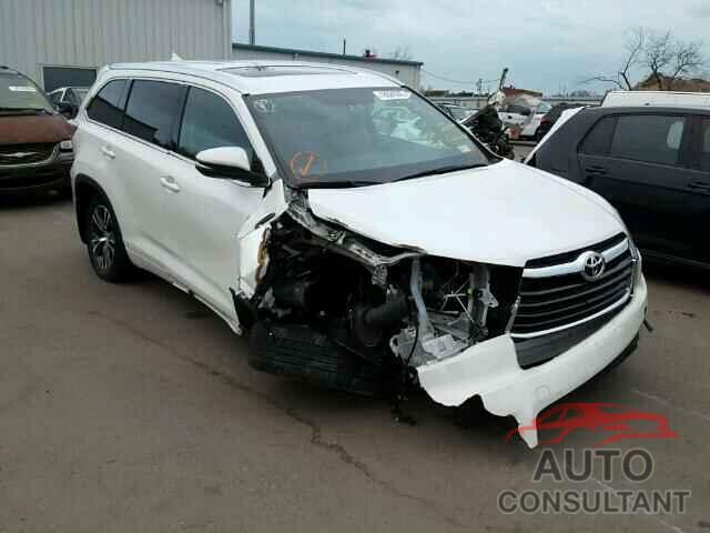 TOYOTA HIGHLANDER 2016 - 5TDJKRFH1GS230119