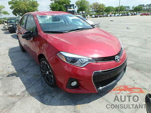 TOYOTA COROLLA 2015 - 2T1BURHE1FC335025