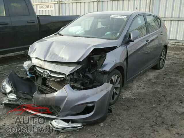 HYUNDAI ACCENT 2015 - KMHCT5AE3FU210312