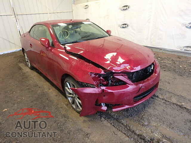 LEXUS IS250 2015 - JTHFF2C2XF2532014