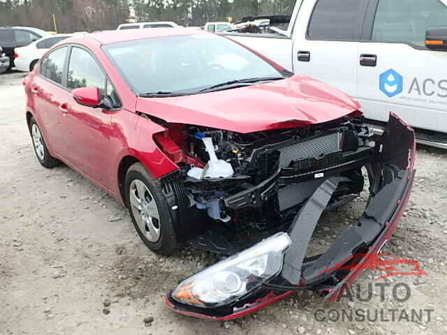 KIA FORTE 2015 - KNAFX4A64F5370649