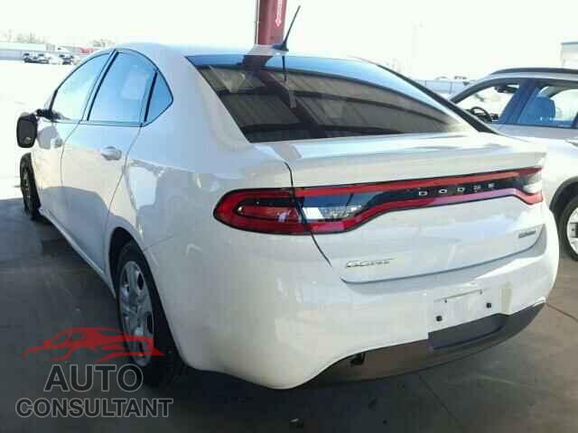 DODGE DART 2015 - 1C3CDFAAXFD346249