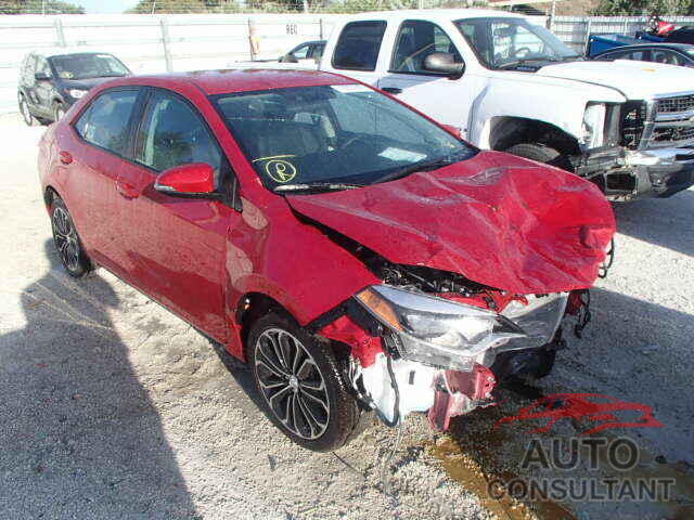 TOYOTA COROLLA 2015 - 2T1BURHE7FC249461
