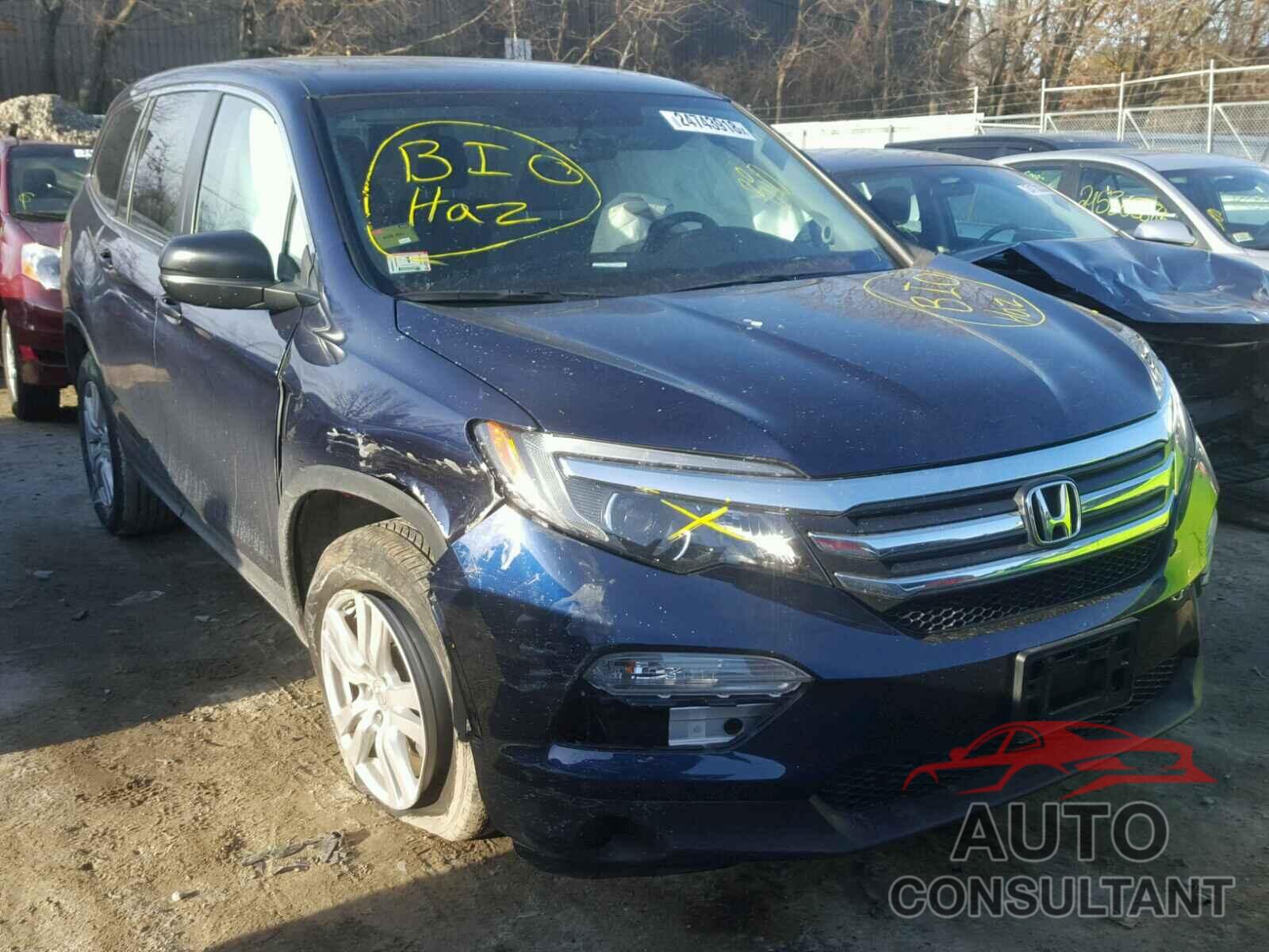 HONDA PILOT 2016 - 5FNYF6H12GB093830
