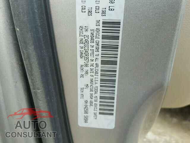 DODGE CARAVAN 2016 - 2C4RDGCG4GR357100