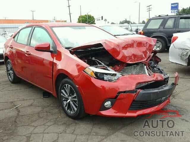 TOYOTA COROLLA 2016 - 5YFBURHE8GP549592