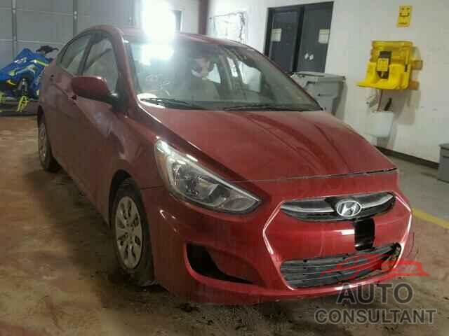 HYUNDAI ACCENT 2017 - KMHCT4AE0HU373108