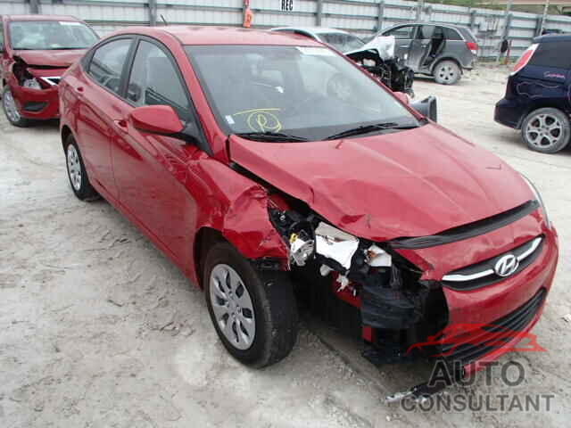 HYUNDAI ACCENT 2015 - KMHCT4AE3FU802979