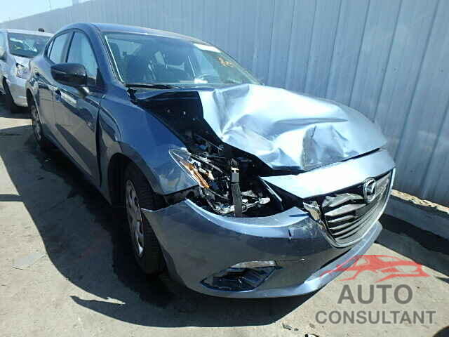 MAZDA 3 2015 - JM1BM1T70F1250949