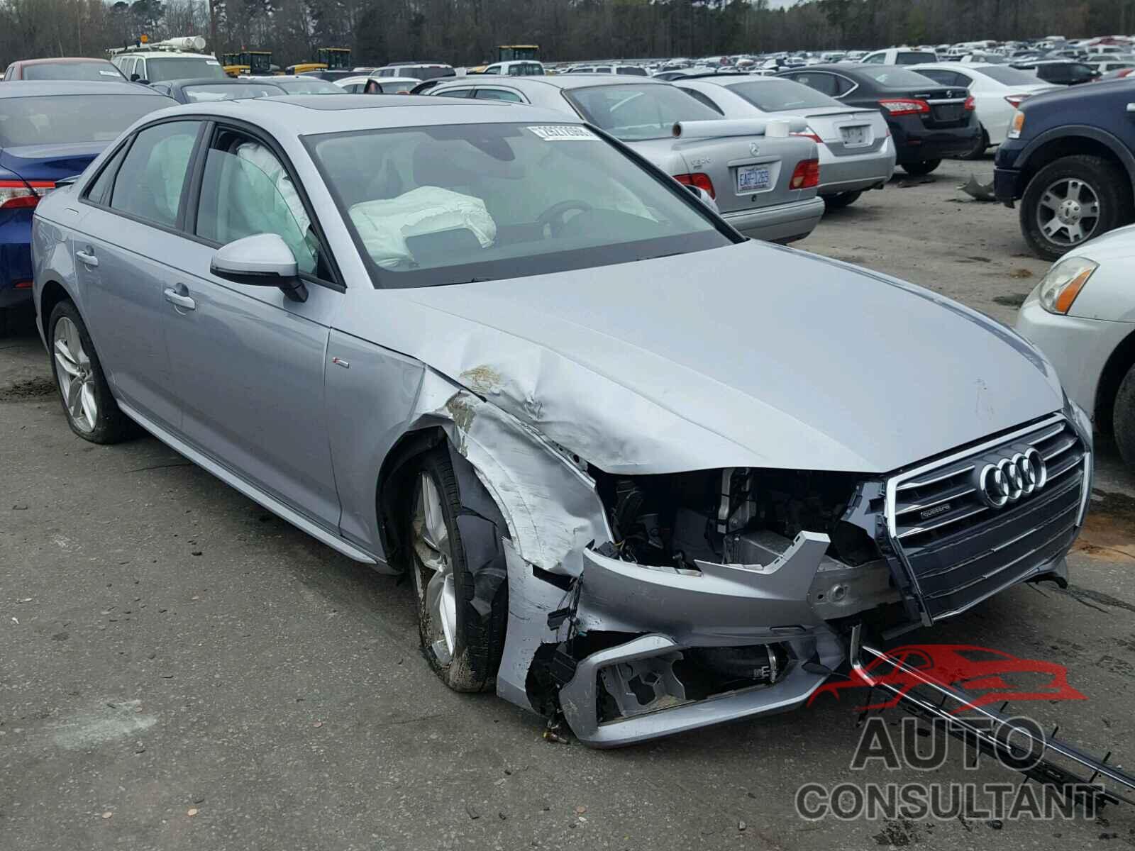 AUDI A4 2017 - WAUDNAF42HN054611