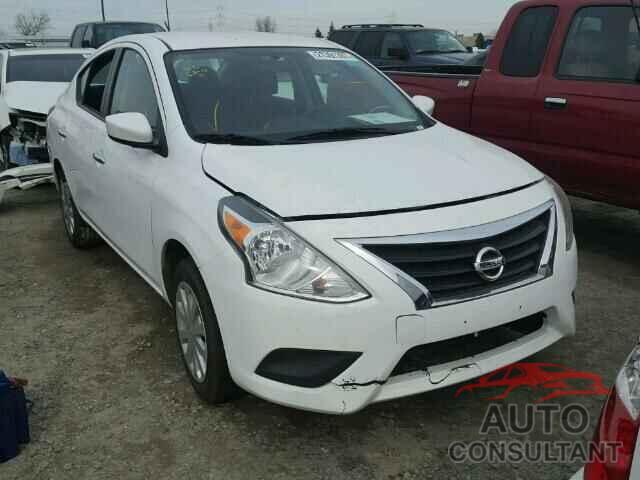 NISSAN VERSA 2016 - 3N1CN7AP5GL872287