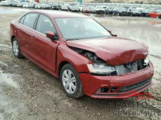 VOLKSWAGEN JETTA 2017 - 3VW2B7AJ2HM410694