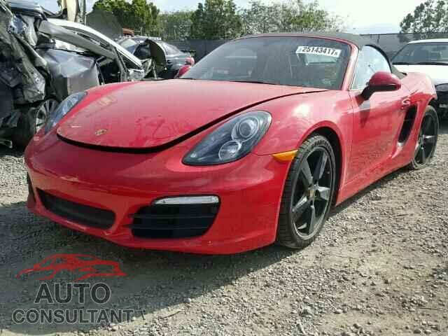 PORSCHE BOXSTER 2015 - WP0CA2A81FS120168