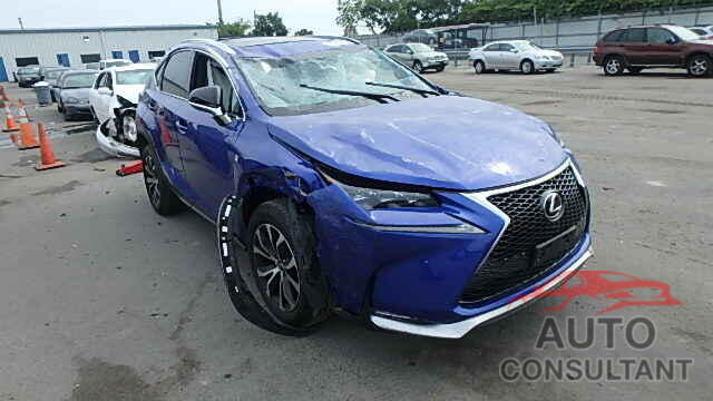 LEXUS NX 2015 - JTJBARBZ1F2019818