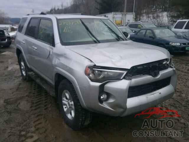 TOYOTA 4RUNNER 2015 - JTEBU5JR8F5272035