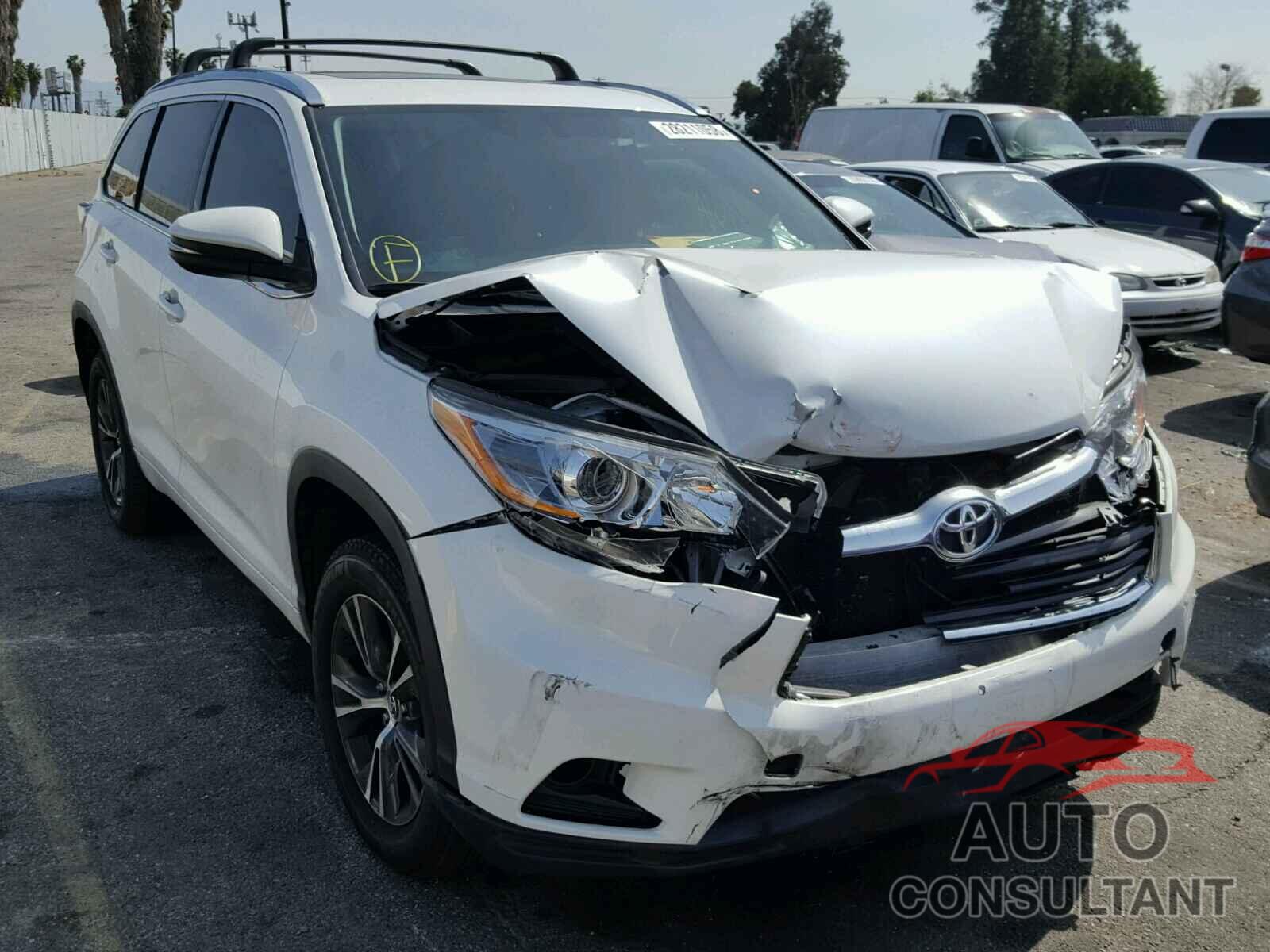 TOYOTA HIGHLANDER 2016 - 5TDKKRFH6GS175901