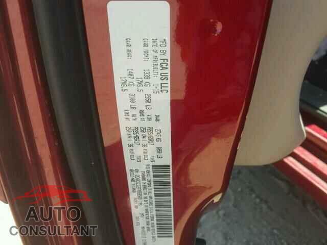 DODGE CARAVAN 2015 - 2C4RDGCG2FR668569