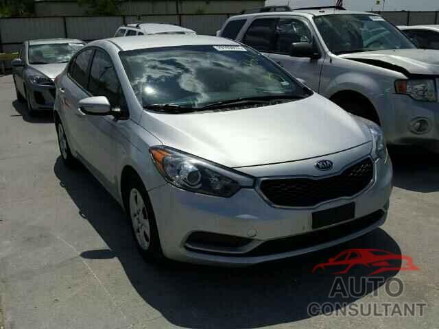 KIA FORTE 2016 - KNAFX4A60G5498887