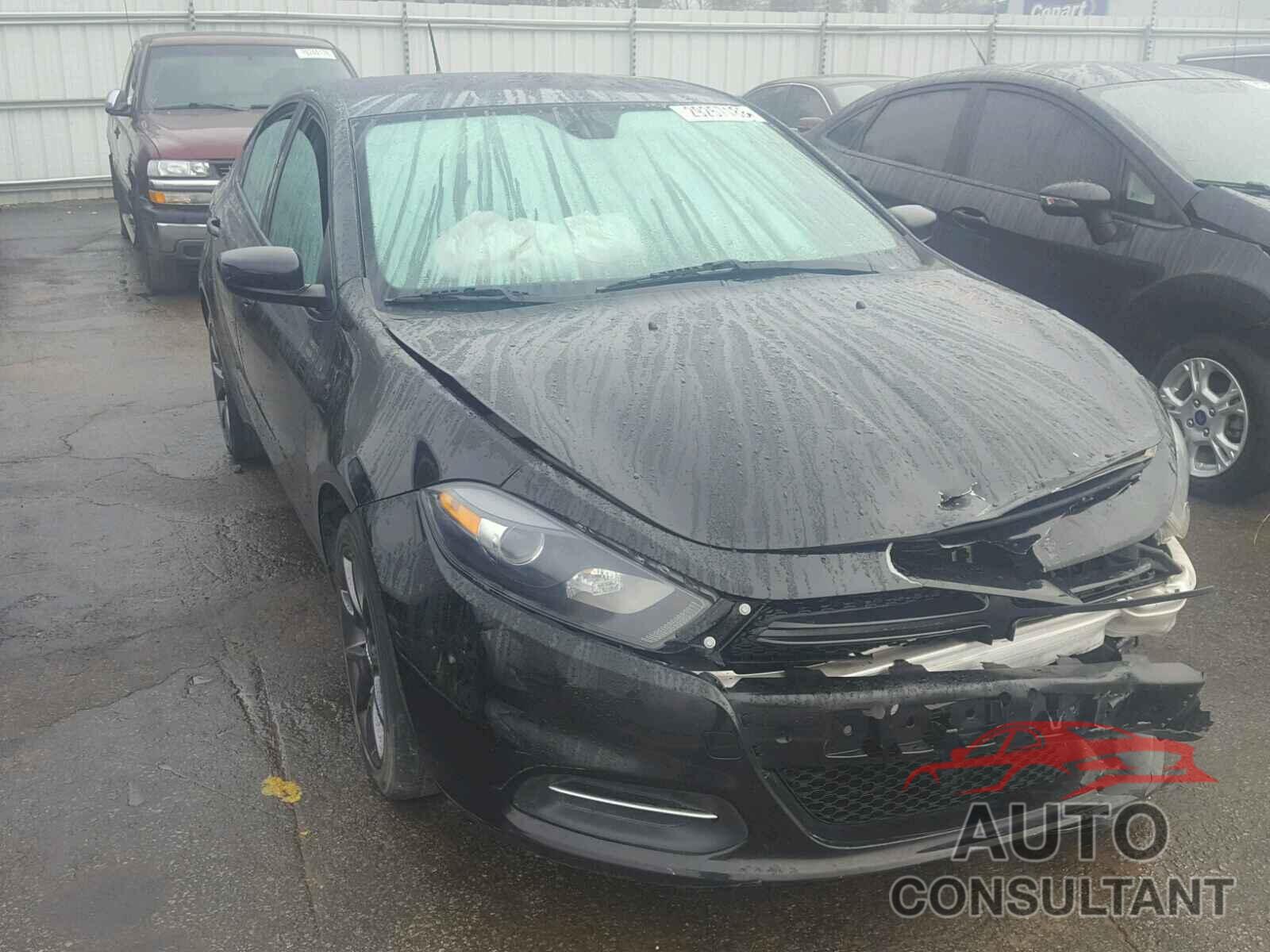 DODGE DART 2015 - 1C3CDFAAXFD434346