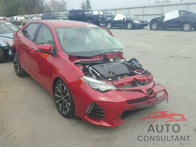 TOYOTA COROLLA 2017 - 2T1BURHE9HC749365