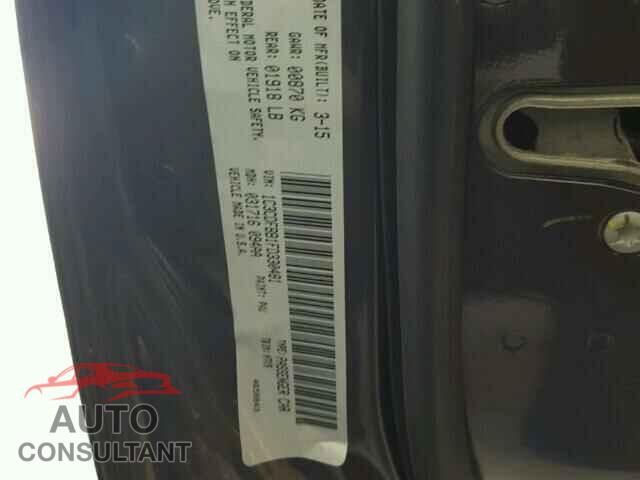 DODGE DART 2015 - 1C3CDFBB1FD330481