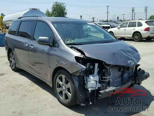 TOYOTA SIENNA 2017 - 5TDXZ3DC8HS781742