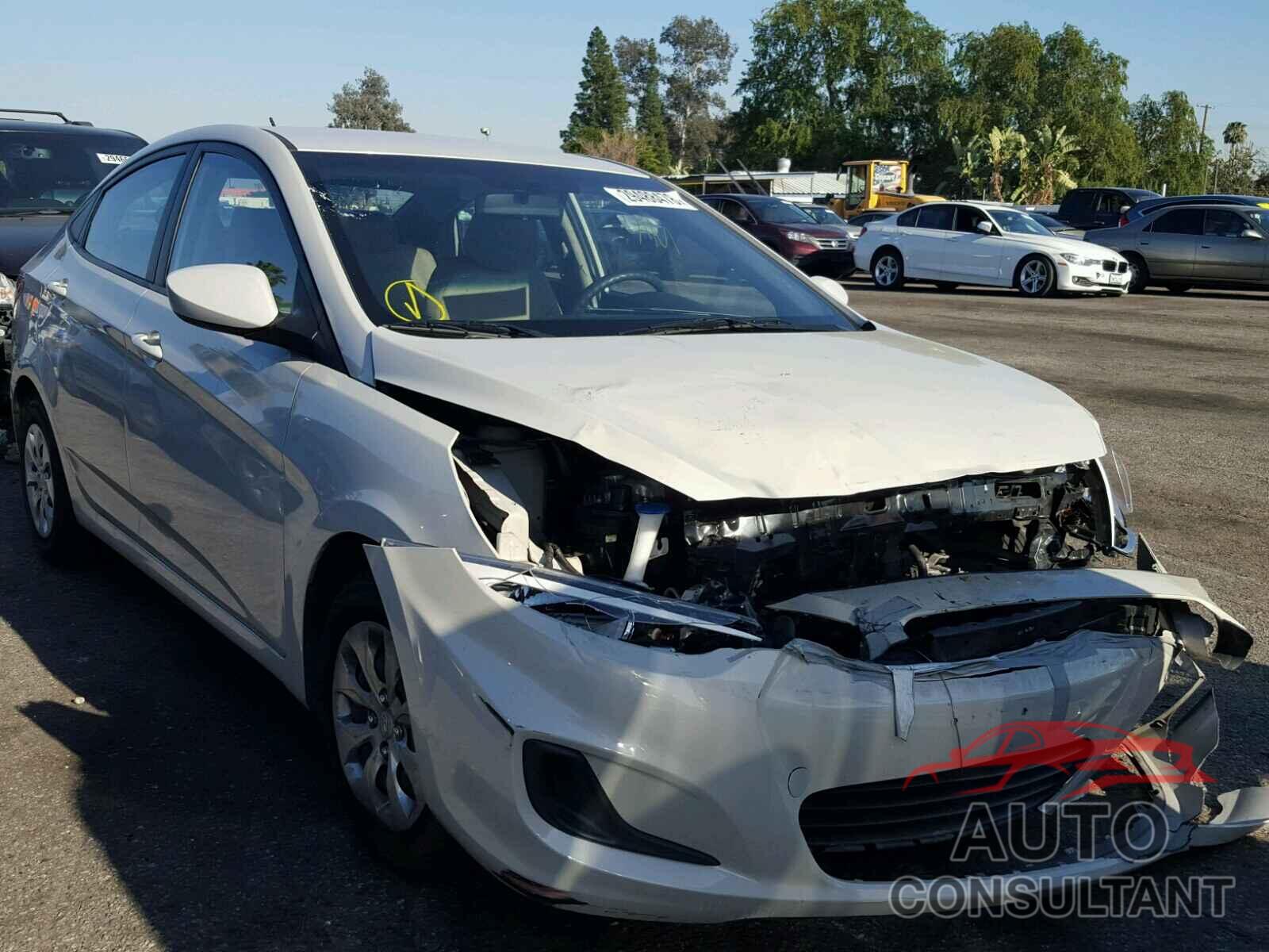 HYUNDAI ACCENT 2016 - KMHCT4AE4GU030221