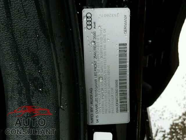 AUDI A6 2016 - WAUDFAFC3GN016498
