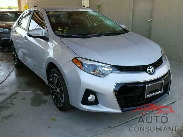 TOYOTA COROLLA 2016 - 5YFBURHE6GP441794