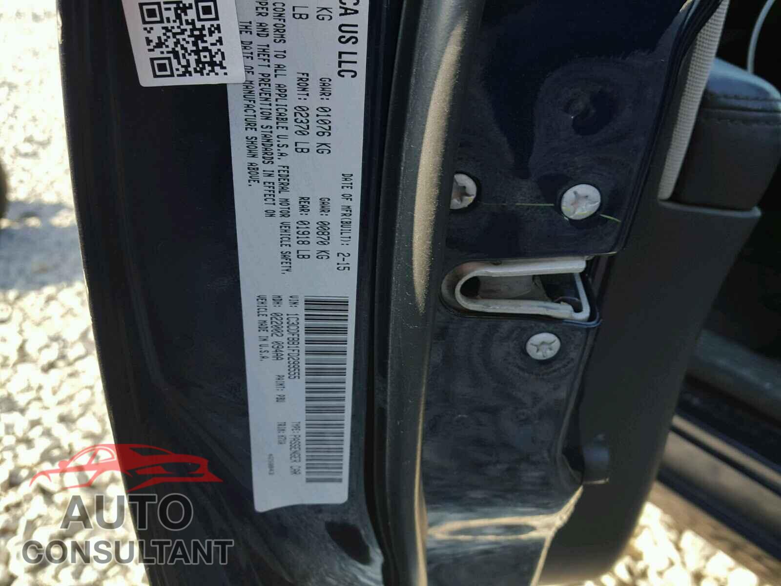 DODGE DART 2015 - 1C3CDFBB1FD299555