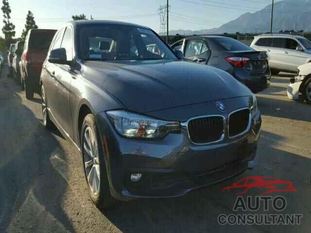 BMW 3 SERIES 2017 - WBA8E1G55HNU13345