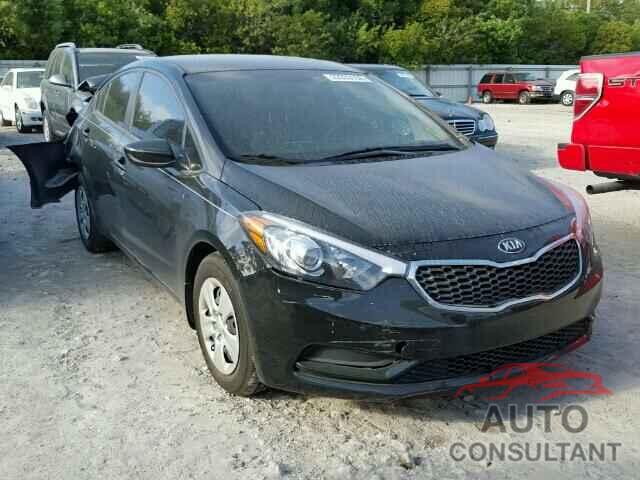 KIA FORTE 2016 - KNAFK4A68G5519595