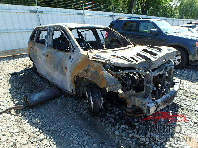 TOYOTA HIGHLANDER 2015 - 5TDZKRFH2FS078031