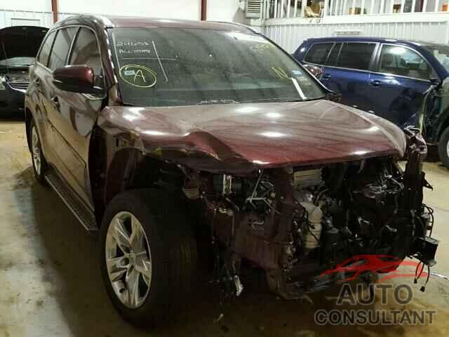 TOYOTA HIGHLANDER 2015 - 5TDYKRFHXFS065037