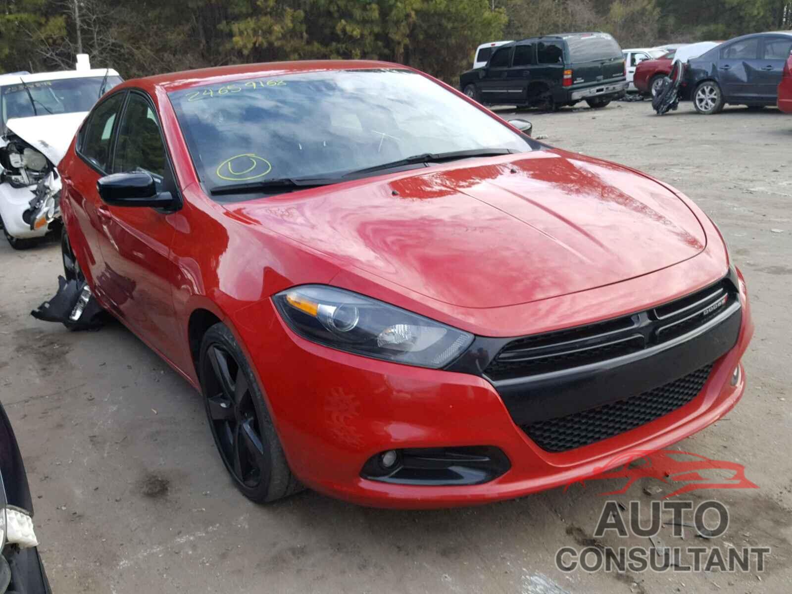 DODGE DART 2016 - 1C3CDFBBXGD563423