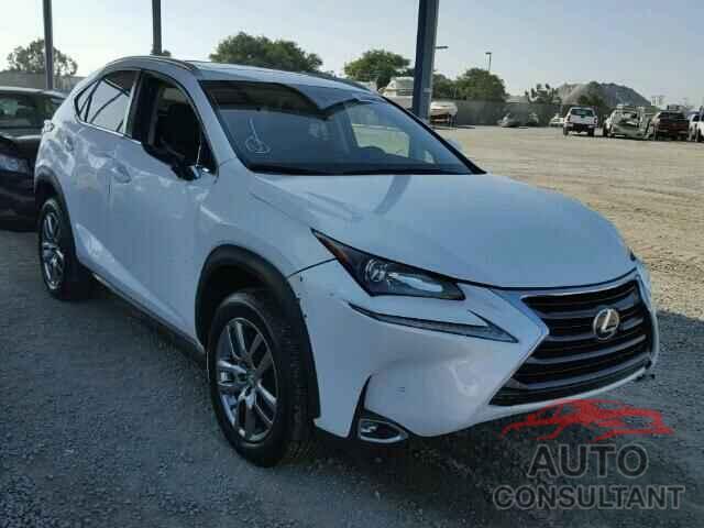 LEXUS NX 2016 - JTJYARBZ3G2029357