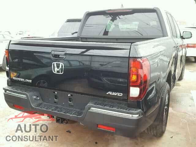 HONDA RIDGELINE 2017 - 5FPYK3F1XHB016483