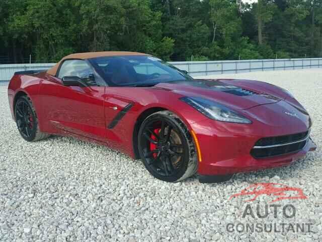 CHEVROLET CORVETTE 2015 - 1G1YM3D78F5103977