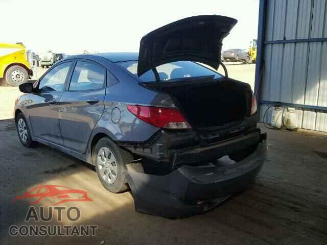 HYUNDAI ACCENT 2016 - KMHCT4AEXGU095879