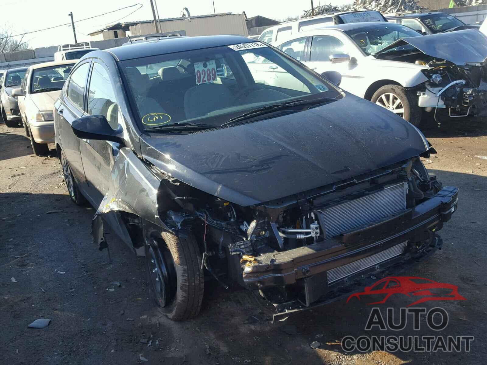 HYUNDAI ACCENT 2017 - KMHCT4AE9HU355318