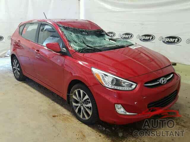 HYUNDAI ACCENT 2015 - KMHCU5AE8FU227054