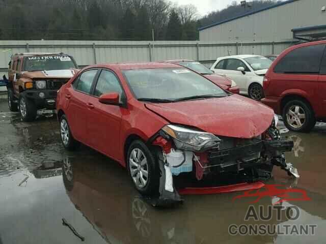 TOYOTA COROLLA 2016 - 2T1BURHE2GC649008